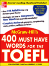 400 Must Have Words for the TOEFL
